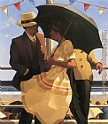 Jack Vettriano The Unorthodox Approach painting